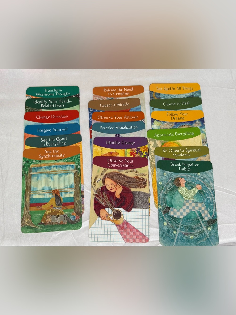 Complete Set Wisdom for Healing Cards by Caroline Myss - Picture 6 of 7